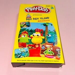 Vintage Y2K 2000’s Play-Doh Doh Doh Borland 2003 VHS Tape Movie Rare